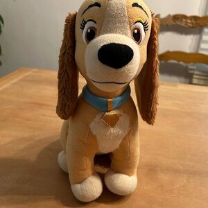 Disney store authentic Lady Plush Dog Toy from Lady and the Tramp
